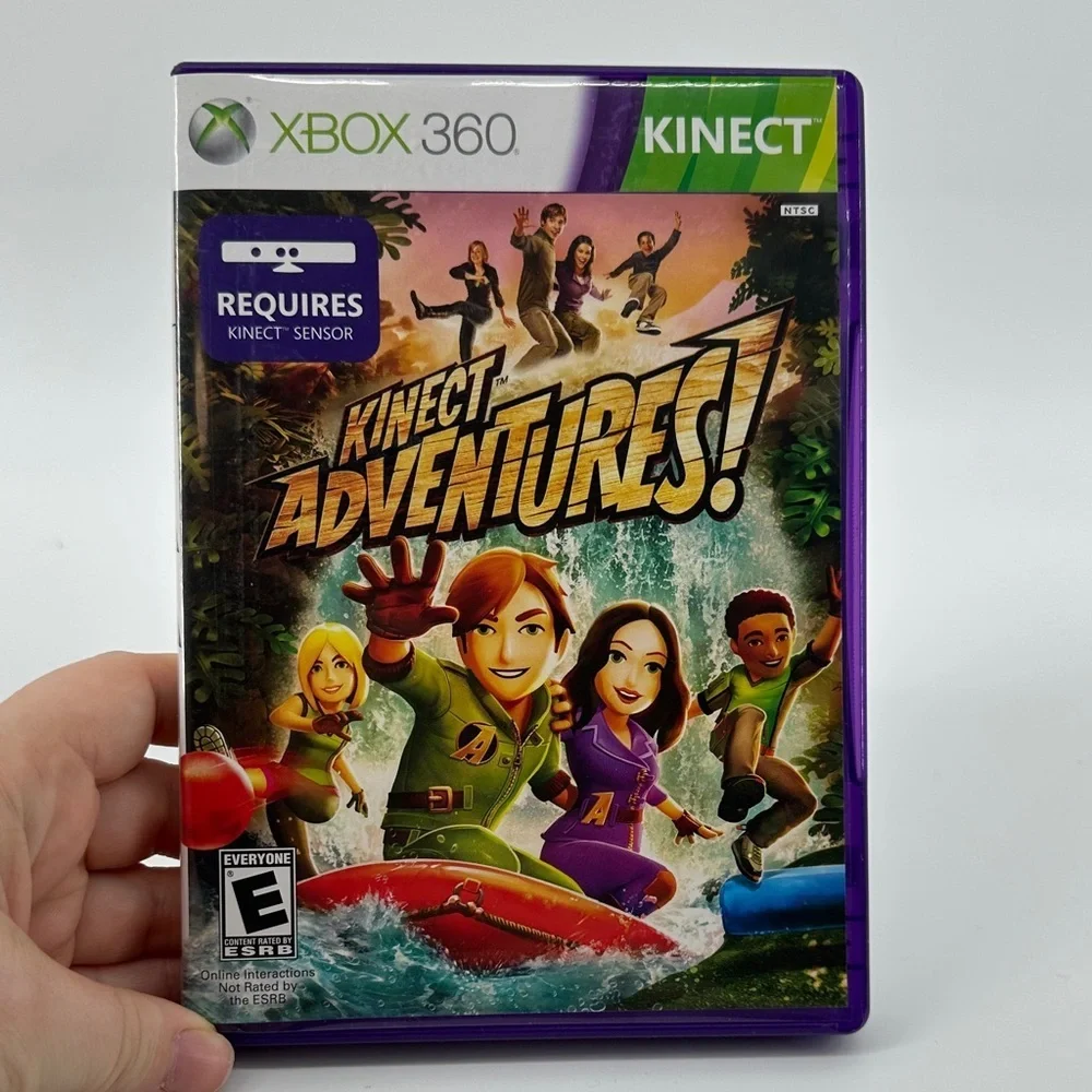 Xbox 360 Kinect Adventures Game Avatar Action‎ Kinect Sensor Multiplayer Active